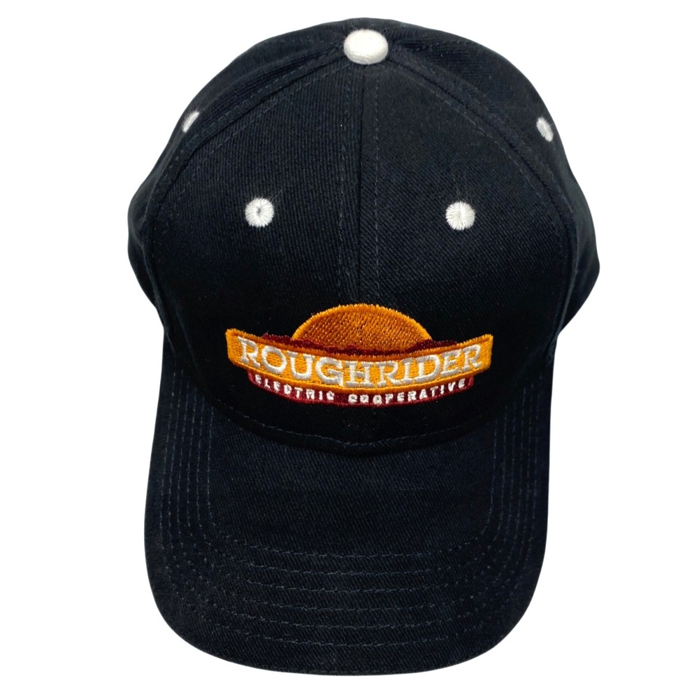 Roughride Electric Company Baseball‎ Cap Hat One Size Black Hat by OTTO CAP